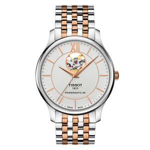 Tissot Tradition Powermatic 80 Open Heart T-Classic Automatic Mens Watch