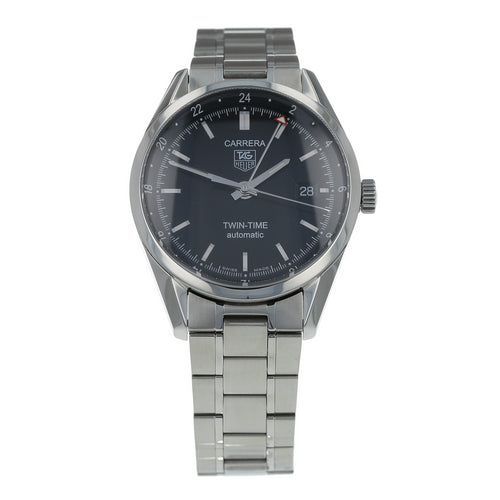 Pre-Owned TAG Heuer Carrera Twin-Time Mens Watch WV2115