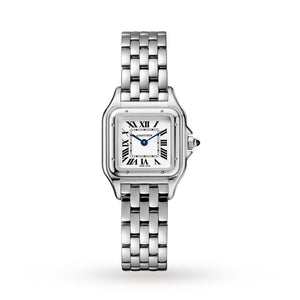 Panthère de Cartier watch, Small model, steel