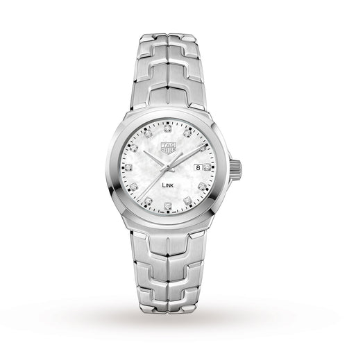 TAG Heuer Link Ladies Quartz Date Mother Of Pearl Watch