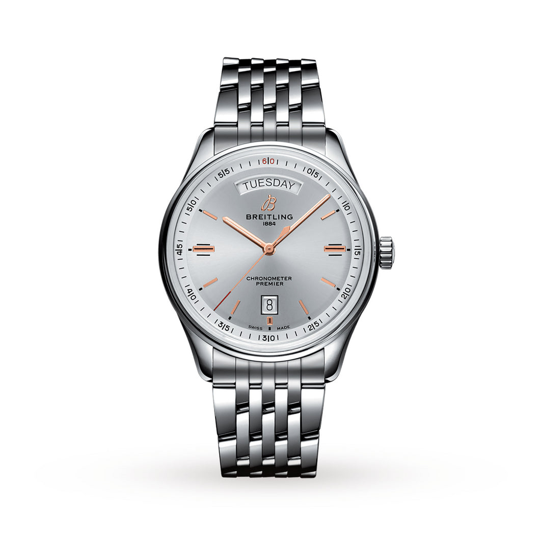 Breitling Premier Automatic Day Date 40 Mens Watch