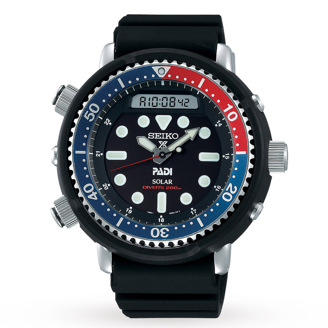 Seiko Prospex PADI Divers Pepsi Mens Watch SNJ027P1