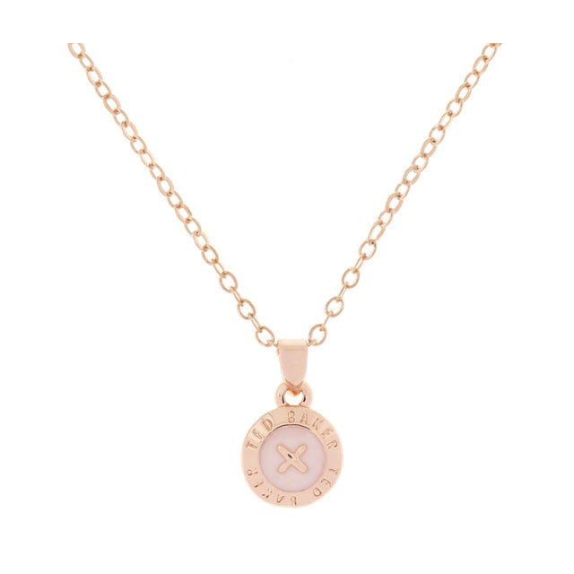 Ted Baker Jewellery Elvina Enamel Mini Button Pendant Necklace