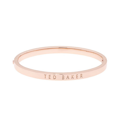 Ted Baker Clemina Rose Gold Finish Hinged Bangle