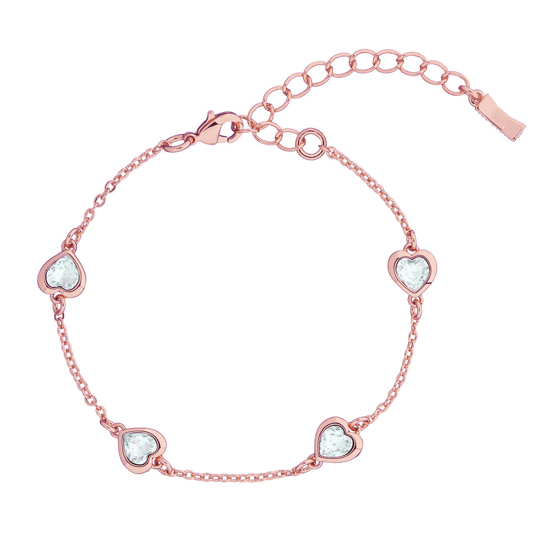 Ted Baker Heniee Swarovski Crystal Heart Bracelet