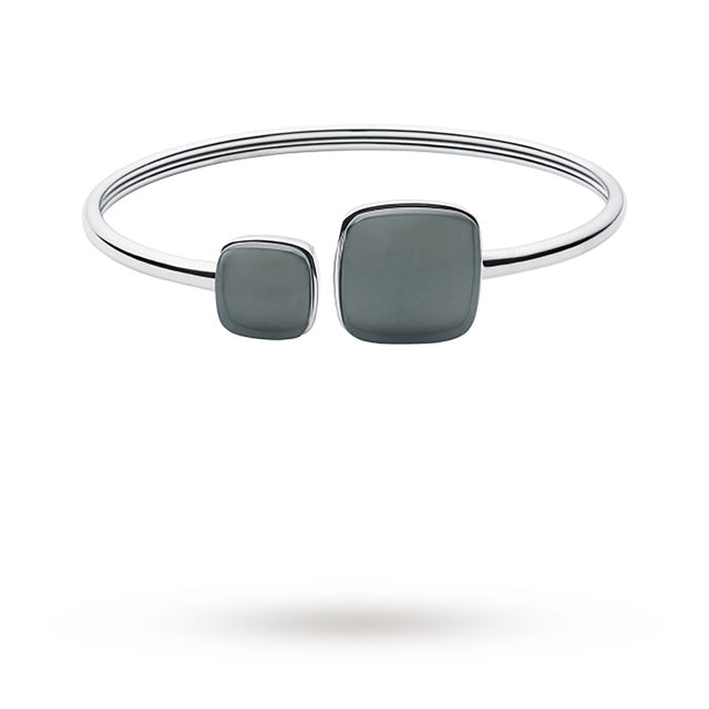 Skagen Sea Glass Silver-tone Bangle