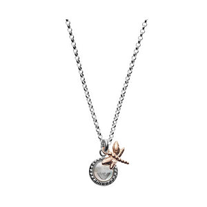 Emporio Armani Mother Of Pearl Dragonfly Pendant