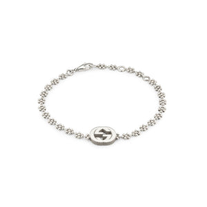 Gucci Interlocking G Bracelet in Silver