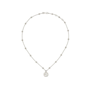 Gucci Interlocking G Necklace in Silver