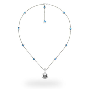 Gucci Blind for Love Blue Necklace