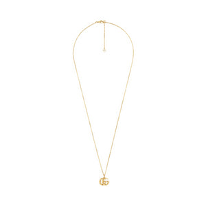 Gucci Small Double G 18ct Yellow Gold Necklace