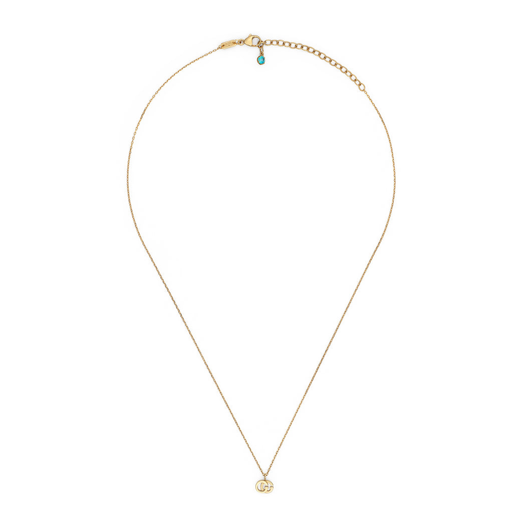 Exclusive Gucci Running G Blue Topaz Necklace