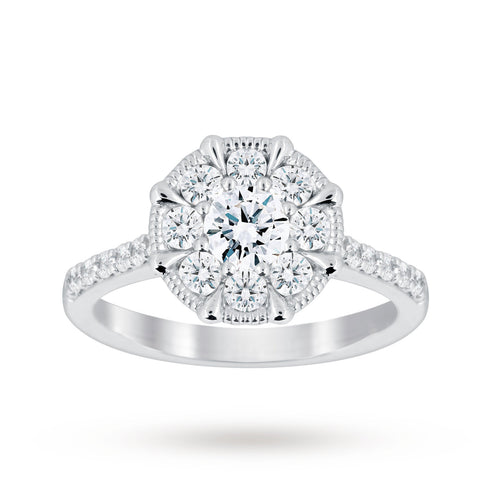 Jenny Packham 18 Carat White Gold 0.50 Carat Diamond 8 Cl ...