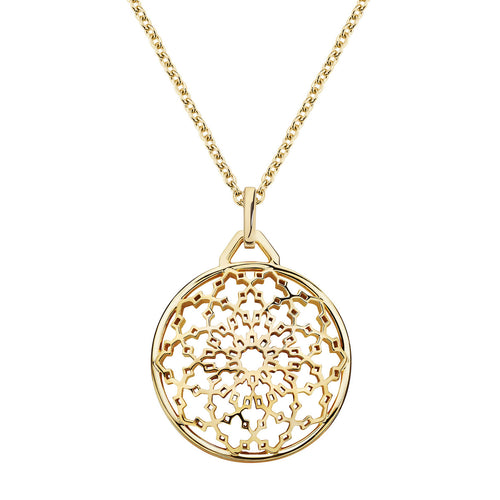 Birks Muse Mesh Ball Necklace