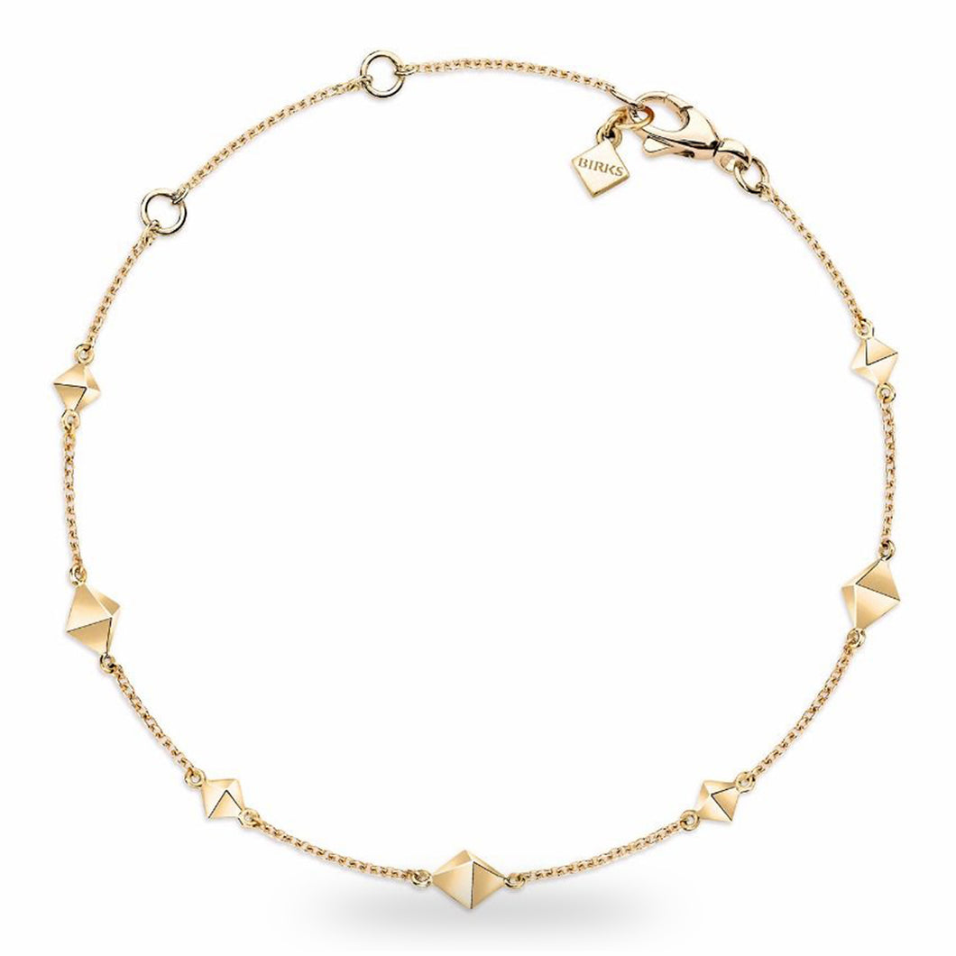 Birks Rock & Pearl Yellow Gold Bracelet