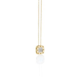 Roberto Coin Pois Moi 18ct Yellow And White Gold 0.26ct Diamond Pendant