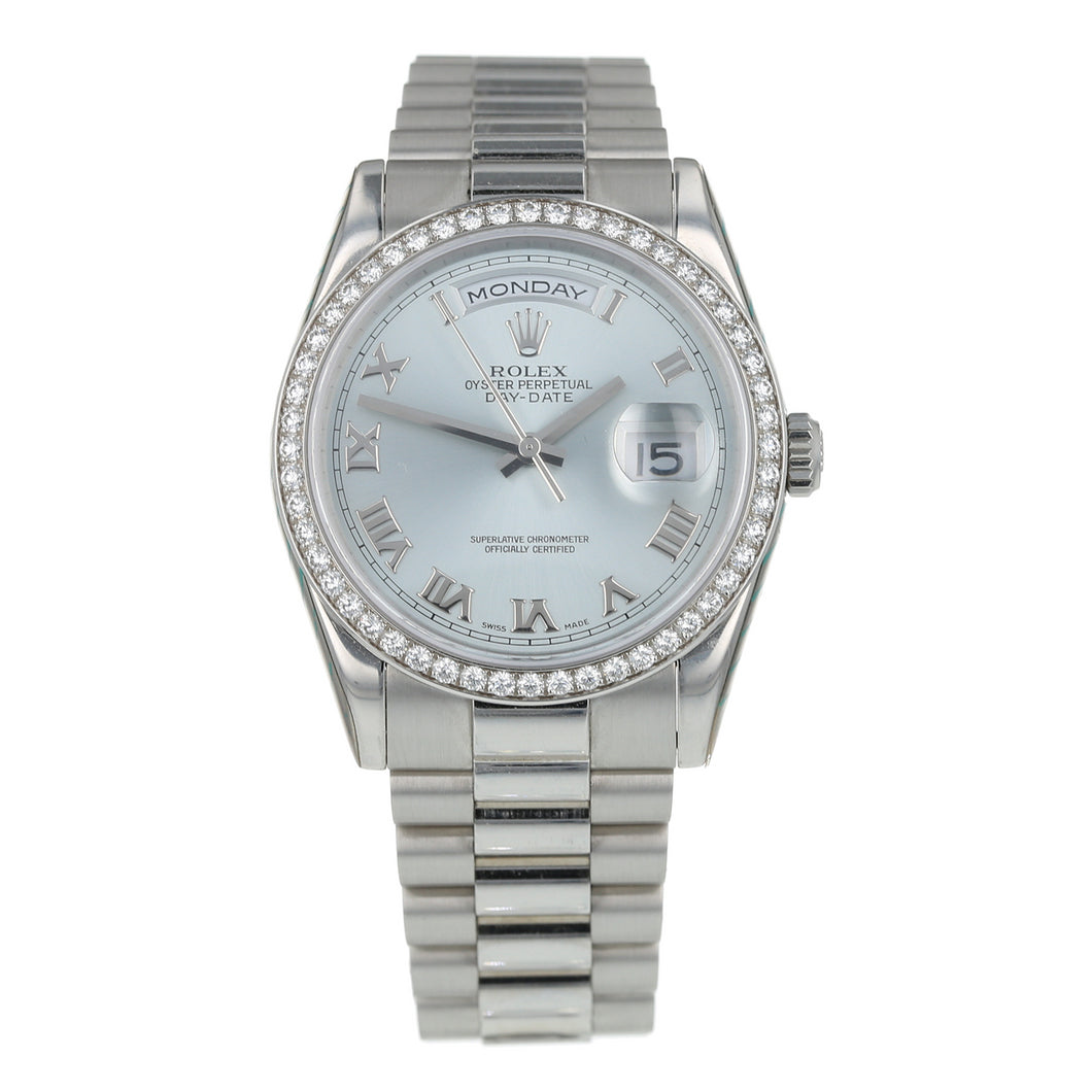 Pre-Owned Rolex Day-Date Mens Watch 118346