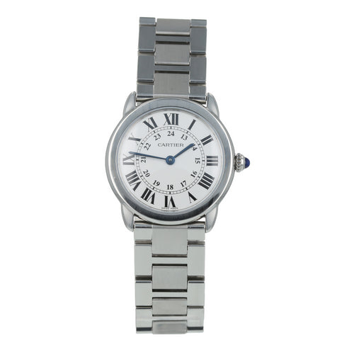 Pre-Owned Cartier Ronde Solo Ladies Watch W6701004/ 3601