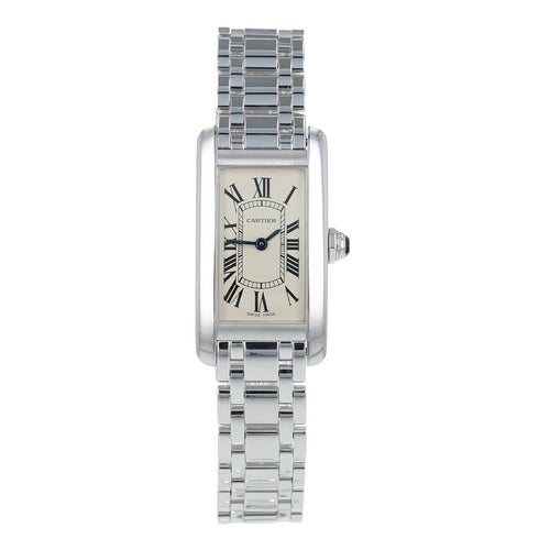 Pre-Owned Cartier Tank Americaine Ladies Watch W26019L1