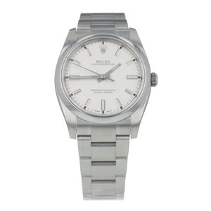 Pre-Owned Rolex Oyster Perpetual Mens Watch 114200