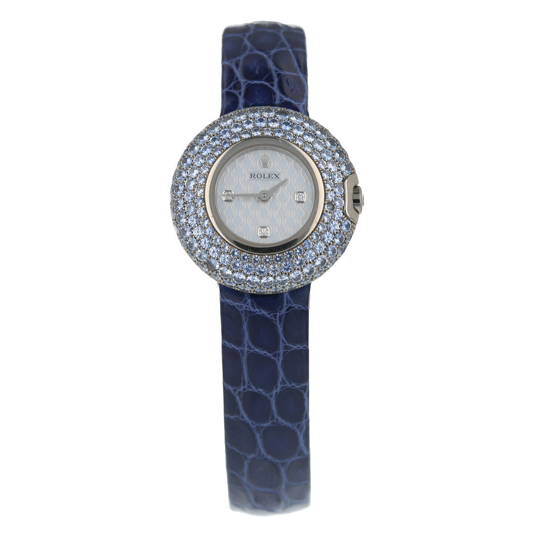 Pre-Owned Rolex Cellini Orchid Ladies Watch 6201