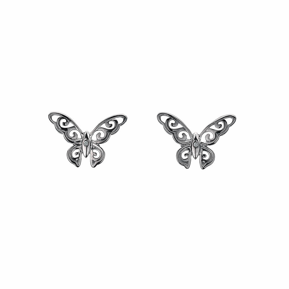 Levanter Butterfly Stud Earrings