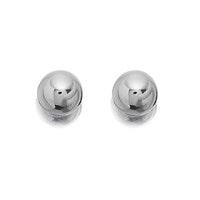 Silver Ball Stud Earrings - 3mm - F0297