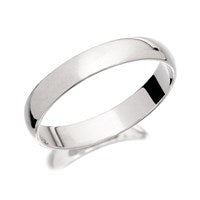 Silver Band Ring - 4mm - F4857-T