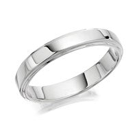 Silver Band Ring - 4mm - F4994-S