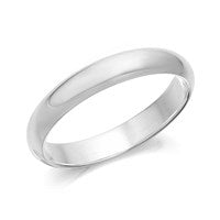 Silver Thumb Ring - 4mm - F5468-R