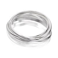 Silver Russian Ring - F5484-J