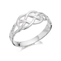 Silver Celtic Ring - F5532-N