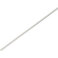 Silver 2mm Wide Curb Chain - 16in - F8617