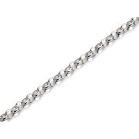 Silver 3mm Wide Belcher Chain - 20in - F9126