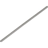 Silver 2mm Wide Curb Chain - 22in - F9217