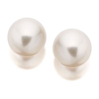 9ct Gold Freshwater Cultured Pearl Earrings - 7mm - G0648
