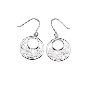 Enchanting Garden Floral Drop Earrings