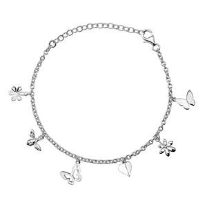 Enchanting Garden Multi Charm Bracelet