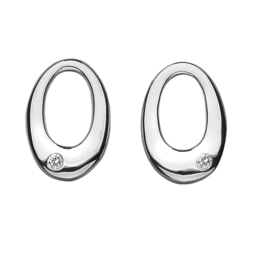Orbit Silver Earrings