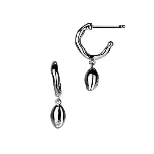 Ionia Mini Halo Earrings