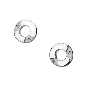 Cascade Circle Earrings