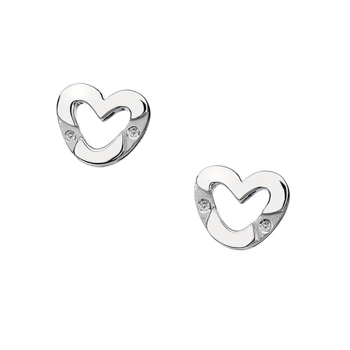 Cascade Heart Earrings