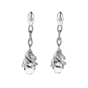Angel Oval Crystal Earrings made with SWAROVSKI ELEMENTS