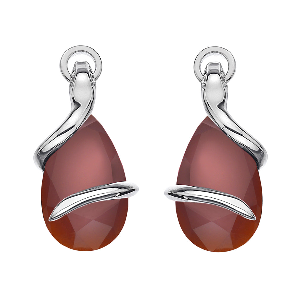 Veleno Drop Earrings - Fire