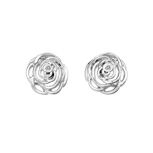 Eternal Rose Stud Earrings