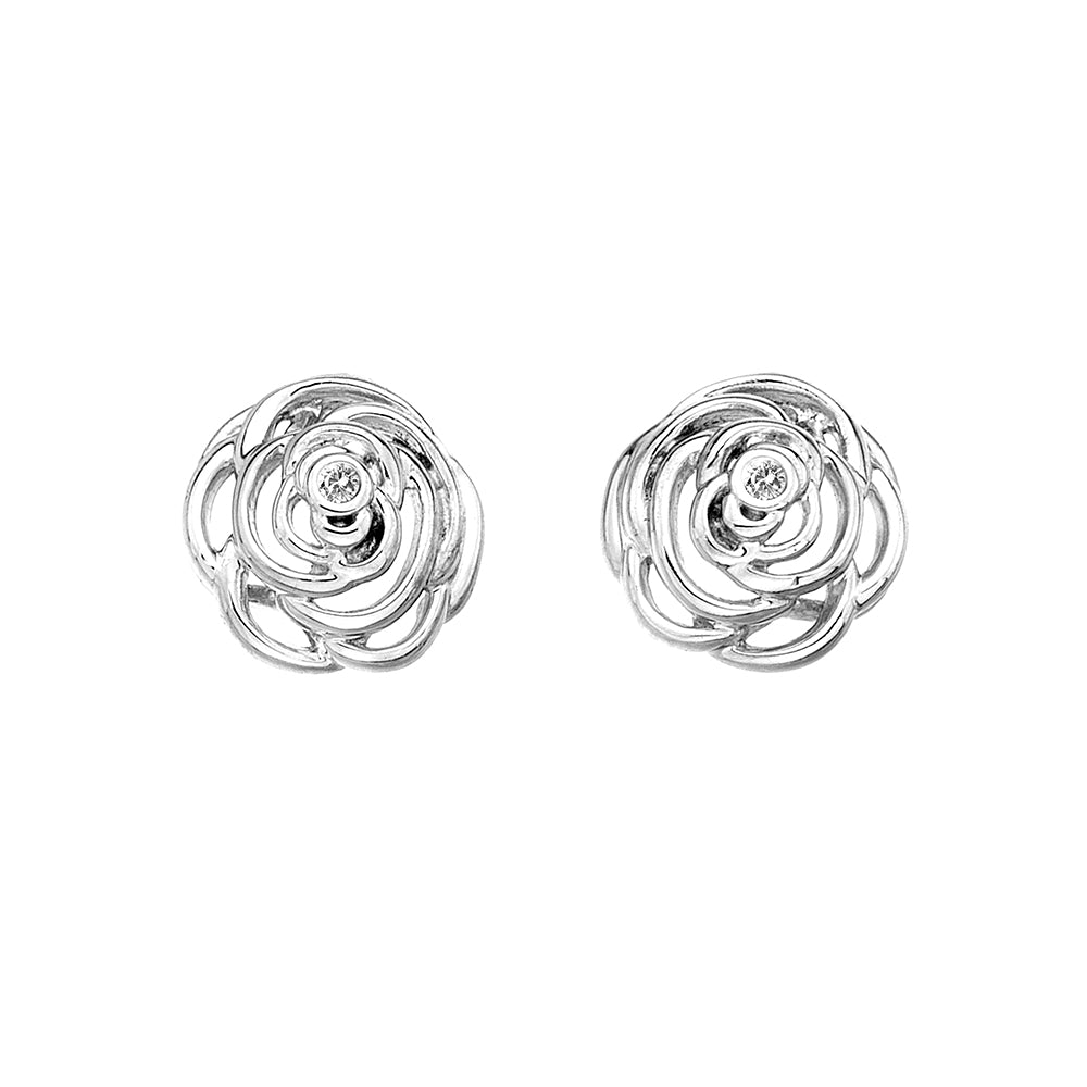 Eternal Rose Stud Earrings