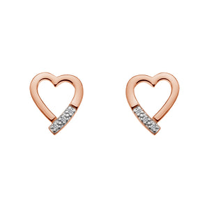 Memories Earrings - Rose Gold Plated