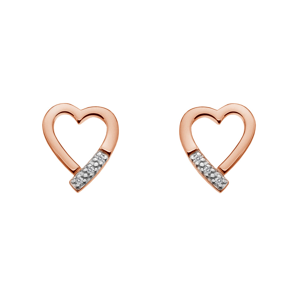 Memories Earrings - Rose Gold Plated