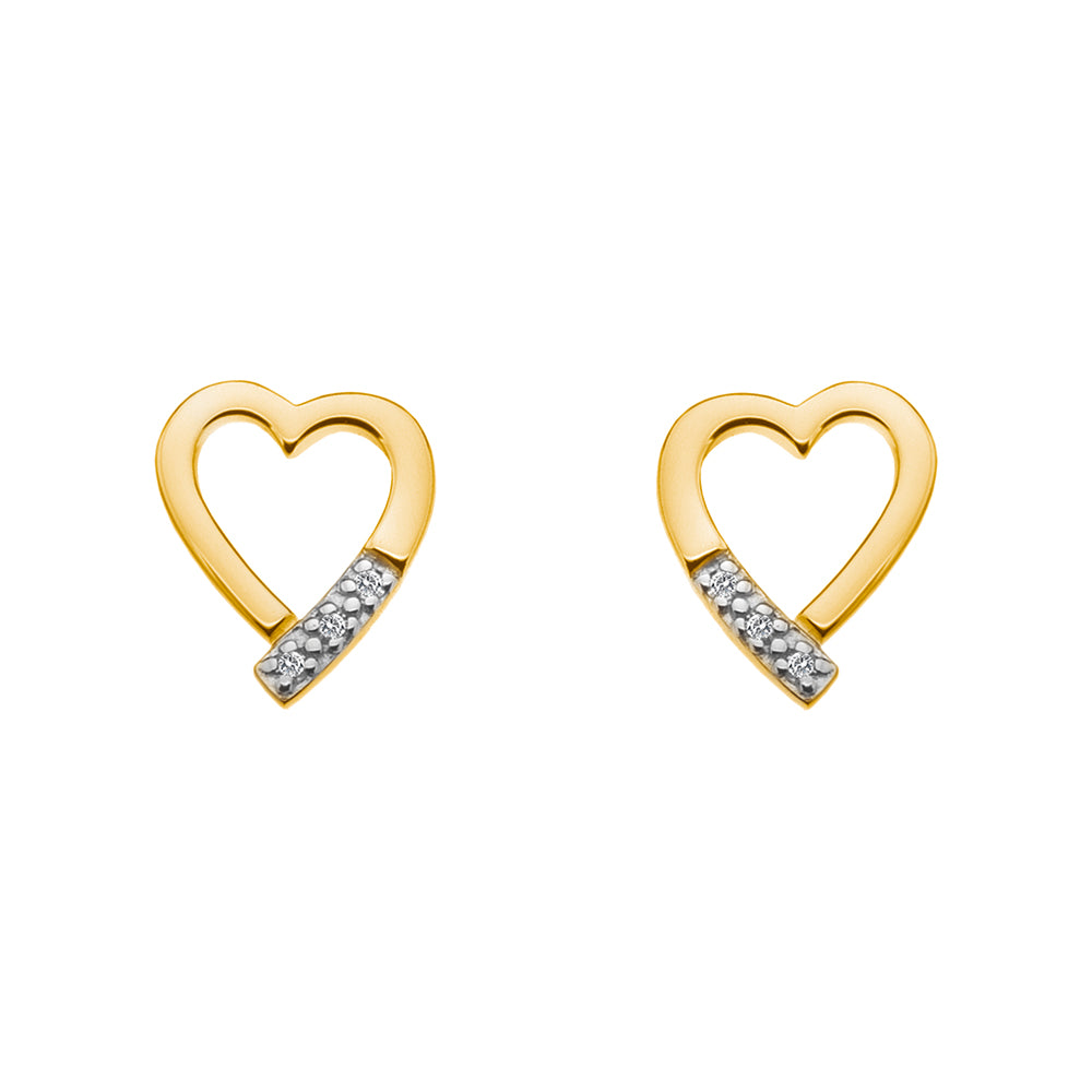 Memories Earrings - Yellow Gold Plated