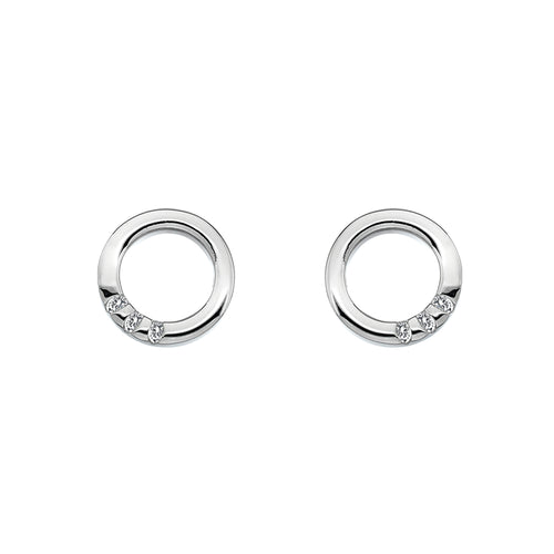 Halo Circle Earrings